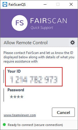 FairScanQS ID